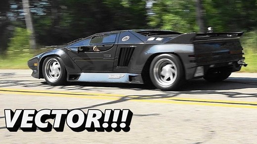 Video: Ultra-seltener Vector W8 klingt dreckig und sieht so scharf aus