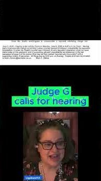 Judge Gildea responds to Proctor