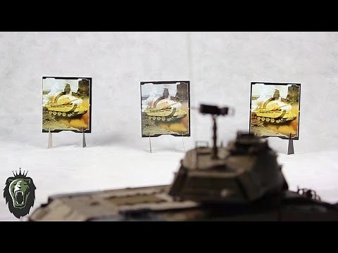 BB Shooting RC Airsoft Tank