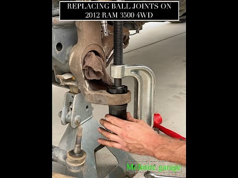 REPLACING BALL JOINTS ON 2012 RAM 3500 4WD