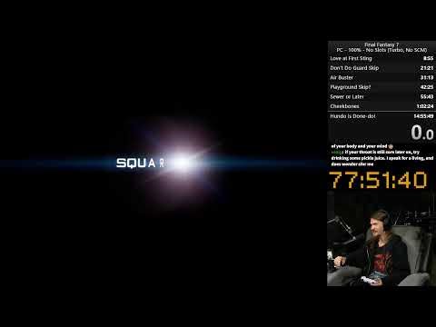 FF7 100% Speedrun :: WR Improvement Attempt :: CAPPED SUBATHON!