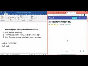Sight Translation and Medical Terminology