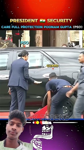 CARE FULL PROTECTION POONAM GUPTA (PSO) #pso2​ #armyofficer​ #rashtrapatibhavan​ #shorts​