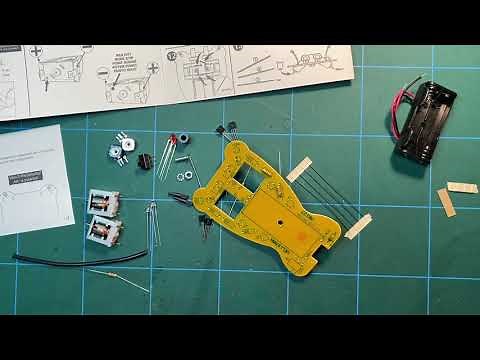 Velleman Running Microbug kit - Complete build