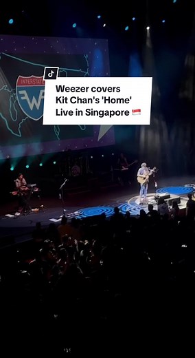 Weezer Covers Kit Chan's 'Home' Live in Singapore 🇸🇬