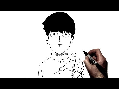 How to Draw Mob | Step By Step | Mob Psycho 100