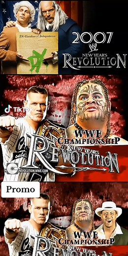 WWE New Year's Revolution 2007 Highlights