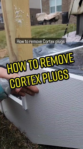 How to Remove Cortex Plugs: Decking Tips and Tricks
