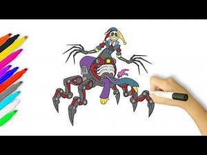 How to Draw Prototype 1006 | Poppy Playtime Chapter 5