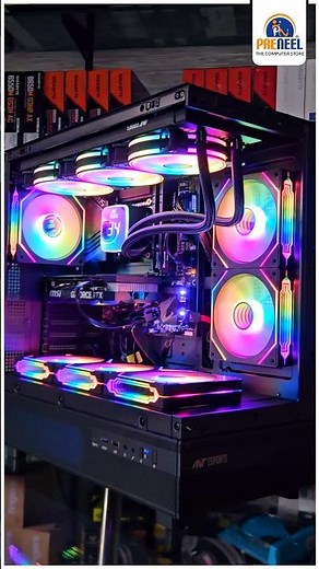 🖤 Ultimate All-Black PC Build 2025 | i7-14700F + RTX 4060 | Stylish & Powerful Setup! 🔥