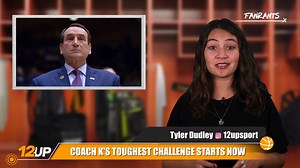 4.6K views | This year's Duke team, with the top 3 recruits in the nation, will be the biggest coaching challenge of Mike Krzyzewski's career. It all begins tonight. | 12up | Facebook