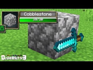 If COBBLESTONE was a Minecraft MOB... (Diversity 3 Boss FINALE)