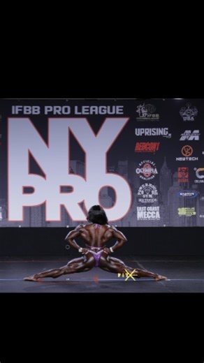 Hardcore FBB Media on Instagram: "Captivated by the incredible posing routine of Ashley Jones, the Women's Bodybuilding winner at yesterday's New York Pro show! #NewYorkPro #Champion #WomensBodybuilding #OlympiaBound"