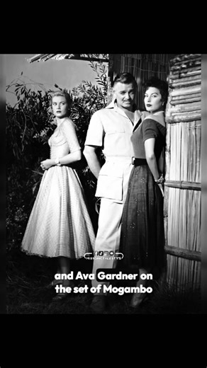 Clark Gable & Ava Gardner in Mogambo (1953) ✨ #fblifestyle #historictalestys | Historic Tales By TYS