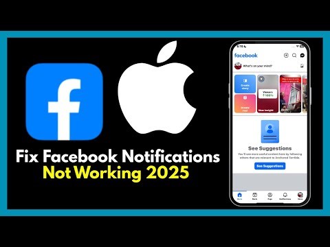 Fix Facebook Notifications Not Working 2025 📢 | Facebook Notification Problem Solved
