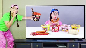 Spicy Noodle Mukbang Tteokbokki Challenge