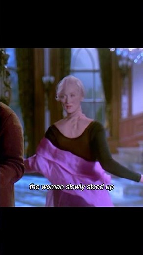 The woman drank a bottle of potion and instantly became decades younger. #movie