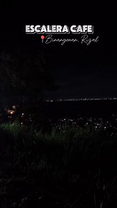 Escalera Café ☕ 📍 Binangonan Rizal — with overlooking view and city lights ✨ #escaleracafe #Rizal #BinangonanRizal #OverlookingView #coffee #queeniemagtoto | Queenie Ticse Magtoto