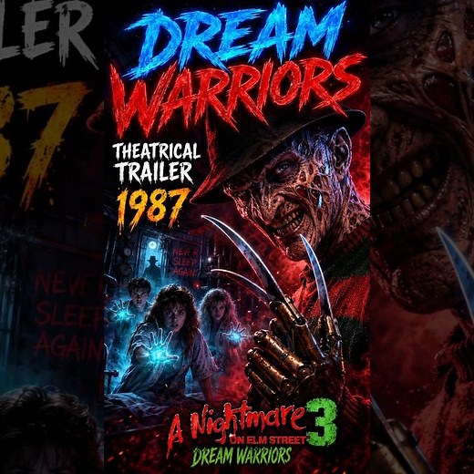 A Nightmare on Elm Street 3: Dream Warriors (1987) | Theatrical Trailer | 80s Horror #80shorror