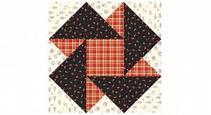 Nancy Zieman The Blog - November 2021 NZP Block of the Month: Air Castle Quilt Block