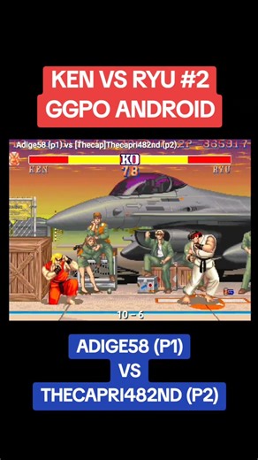 STREET FIGHTER 2 CE ONLINE USING GGPO EMULATOR FOR ANDROID #streetfighter2 #shorts #ggpo #fightcade
