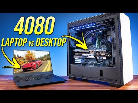 RTX 4080 Laptop vs Desktop - How Big is the Difference?