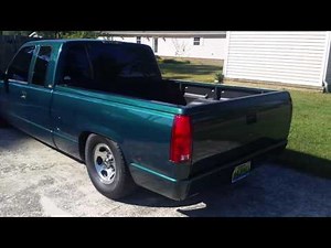 My 95 Chevy 1500 Ex Cab lowered 5/8 Walk around