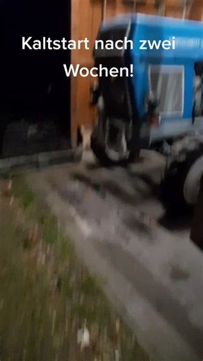 Starting a Tractor After Two Weeks in the Garage