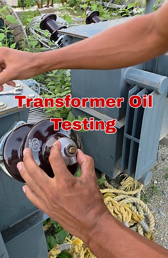 150K views · 1.8K reactions | Transformer Oil Testing #reels #Lineman #electricalengineering #linework #viral #electrician #electricalwork | Technical Work | Facebook