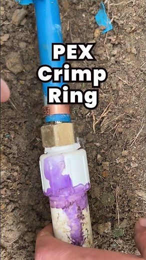 Connect PEX to PVC #hack #howto #pexpipe