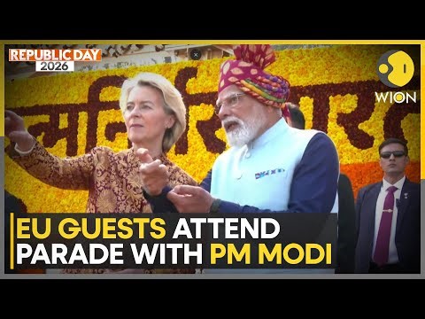 Republic Day 2026: EU Guests Ursula von der Leyen, António Costa Attend Parade With PM Modi | WION