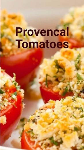 Baked Provençal Tomatoes | Easy French Side Dish