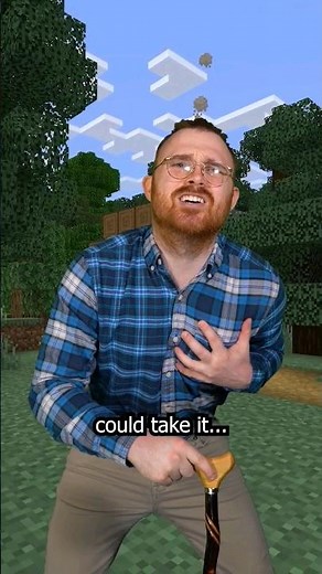 Your Grandpa Plays Minecraft For the First Time