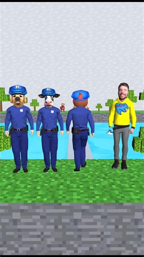 Chicken, Cow cute Vs Dog cute? Which animal can brave the breaking bridge and choose the right pet?