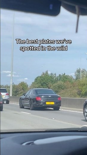 The best private number plates we’ve spotted in the wild👀 #shorts #viralshorts #carshorts