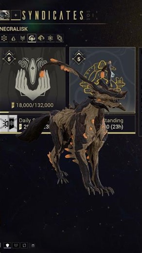 What's the Best Syndicate in Warframe?? | #warframe #youtubeshorts #gaming