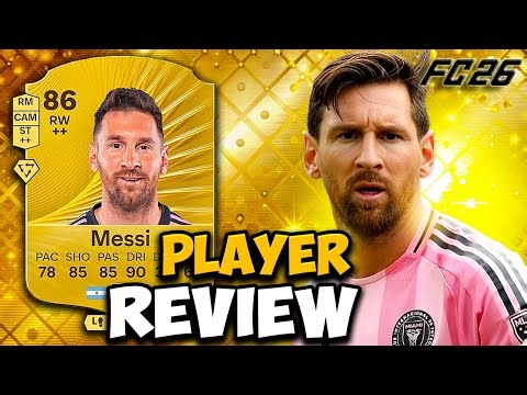 🔥 86 Messi Player Review 🔥 FC26 Ultimate Team