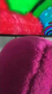 Barney Gets Scared By Sesame Street Theme Song Horror Version