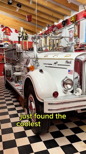 Firefighter Museum ? #firefighter #fireman #classiccars #firefighterheroes