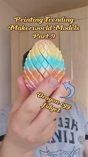 Printing Trending Makerworld Models - Part 9 #3dprinting #bambulab #trending #fidgettoys