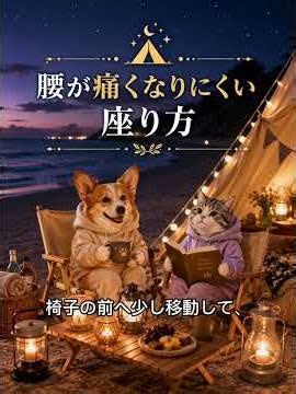 腰が痛くなりにくい座り方