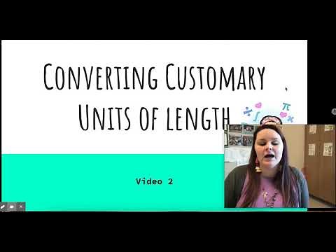 Converting Customary Units of Length 5th Grade