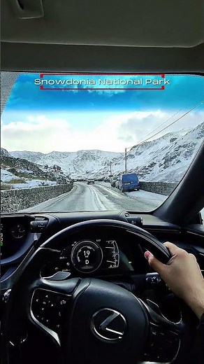 POV Drive Through Snowdonia National Park | Lexus ES Luxury Ride | Ray-Ban Meta