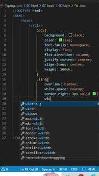 HTML Typing Animation Effect 🔥 | Beginner Friendly Code 💻 #shorts