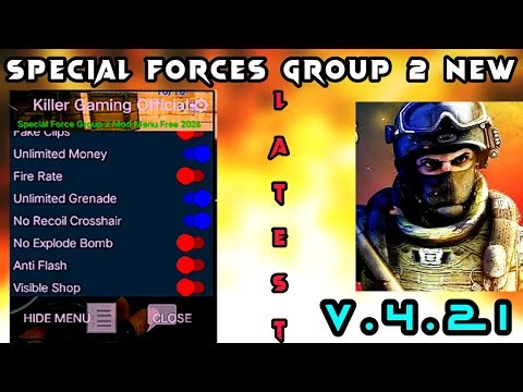 Special Forces Group 2 [ SFG 2 ] V.4.21 Latest Version New Mod Menu | #sfg2 #specialforcesgroup2 