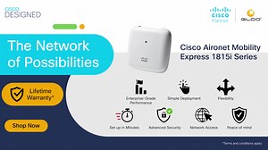 The Cisco Aironet 1815i delivers industry-leading wireless performance with support for the latest Wi-Fi standard, IEEE’s 802.11ac Wave 2. It also meets the growing requirements of wireless networks by delivering a better user experience. The 1815i extends support to a new generation of Wi-Fi clients, such as smartphones, tablets, and high-performance laptops that have integrated 802.11ac Wave 1 or Wave 2 support. Buy this Cisco Aironet 1815i from GLOO Shopee here. https://shopee.com.my/product/
