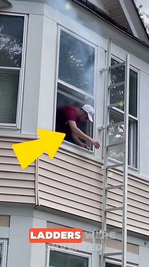 86K views · 459 reactions | 煮 Genius Folding Escape Ladders for Home Safety  Safer Escape’s Modum Retractable Fire Escape Ladders offer a secure and efficient evacuation solution during emergencies. Engineered for maximum safety, these ladders protect lives while maintaining your home’s elegant design. Credits: @ saferescape / YT @ disasterclasspodcast / YT #HomeSafety #FireProtection #EmergencyEquipment #technews #technology | Paper Tech | Facebook