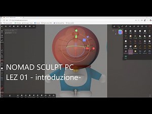 nomad sculpt pc 01 - introduction to the program -