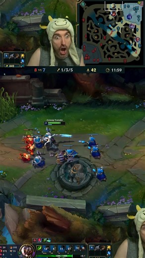 625K views · 4K reactions | A jungle Master Yi main attempts to lane for the first time, what he does is... unusual #leagueoflegends | Cowsep | Facebook