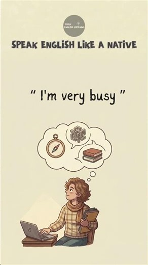 I'm very busy - I'm swamped | Speak English Like a Native #speakenglishlikeanative